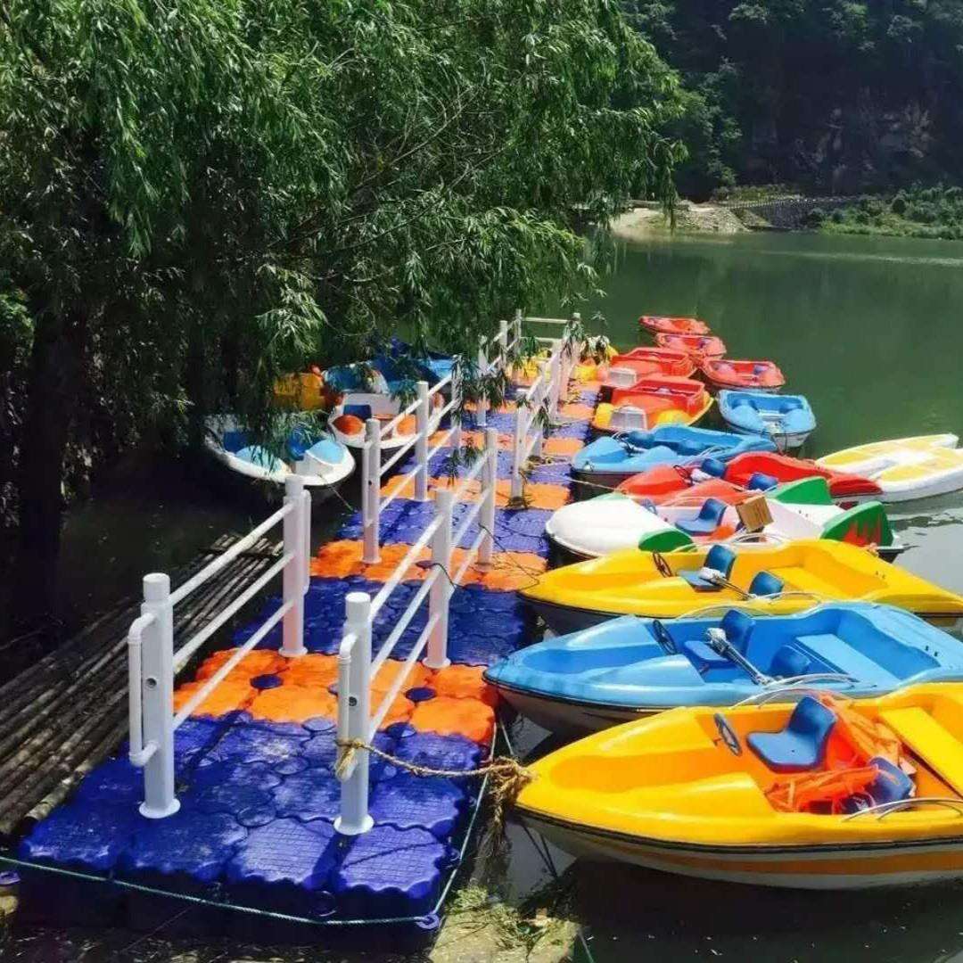塑料浮筒水上平台浮筒网箱水上游乐浮动游艇浮筒码头