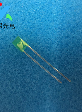 234短脚绿发普绿led灯珠发光二极管 234黄绿色灯珠 绿灯