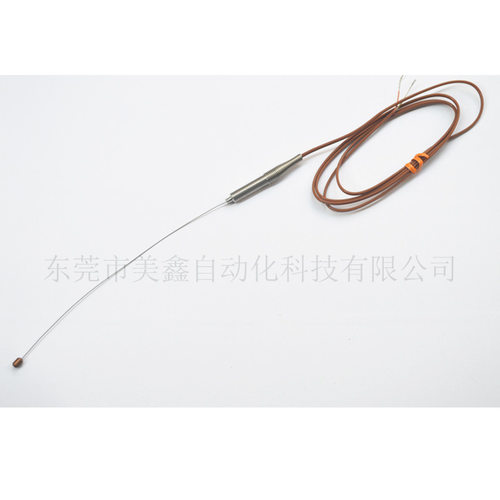 铜头灼热丝铠装K型细针热电偶TJ1-CAXL-M050G-150-MX