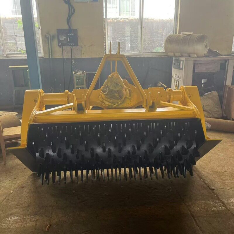 三点悬挂式树根撕碎机 可移动木材粉碎机 果园快速清理树桩设备