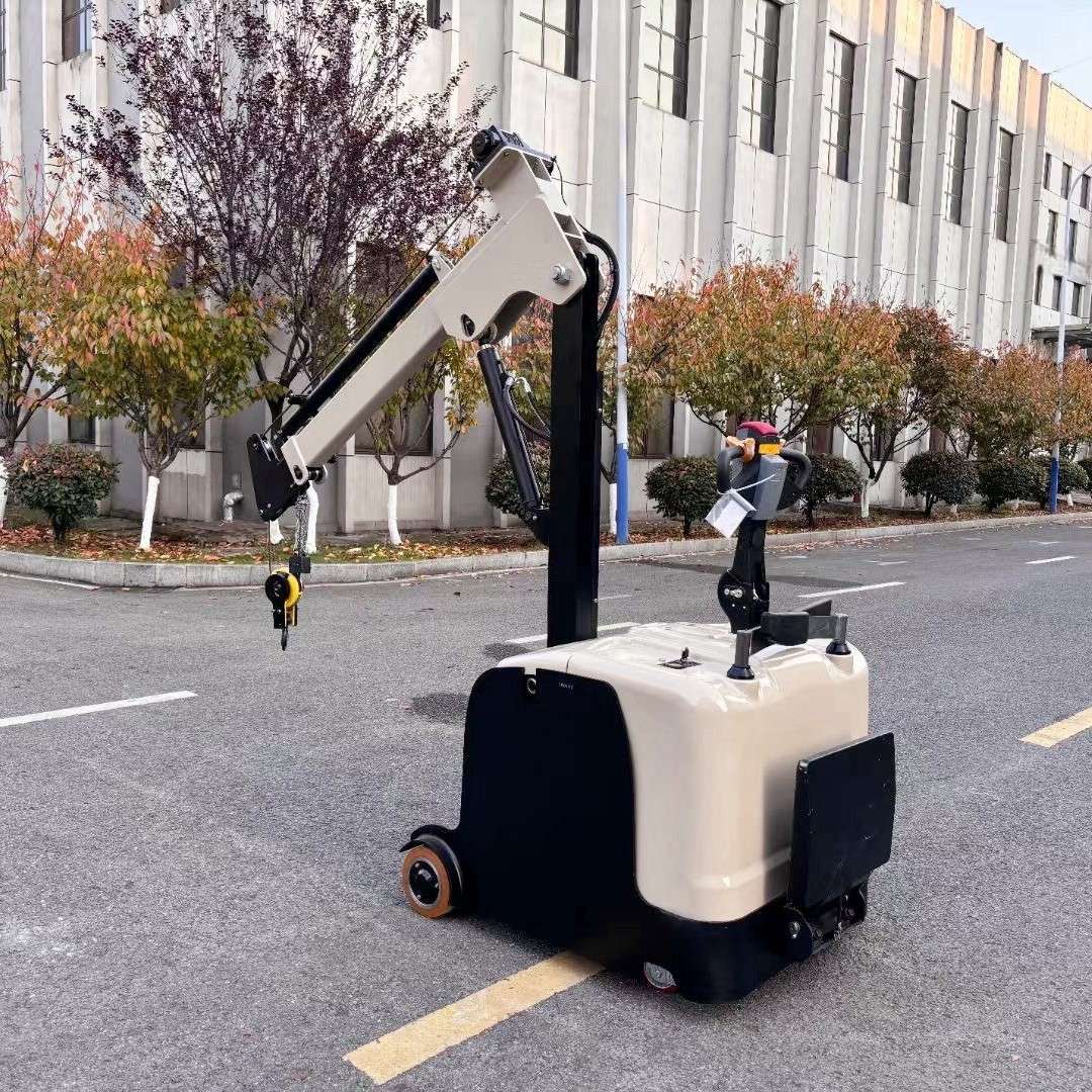 普尔夫电动液压旋转小吊机车间仓库化工厂实验室行走起重机单臂吊