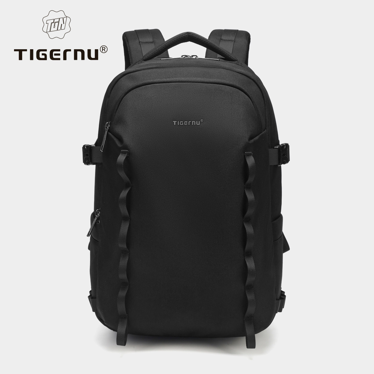 泰格奴双肩包男女运动新款大容量商务旅行轻便背包高级感防水包包