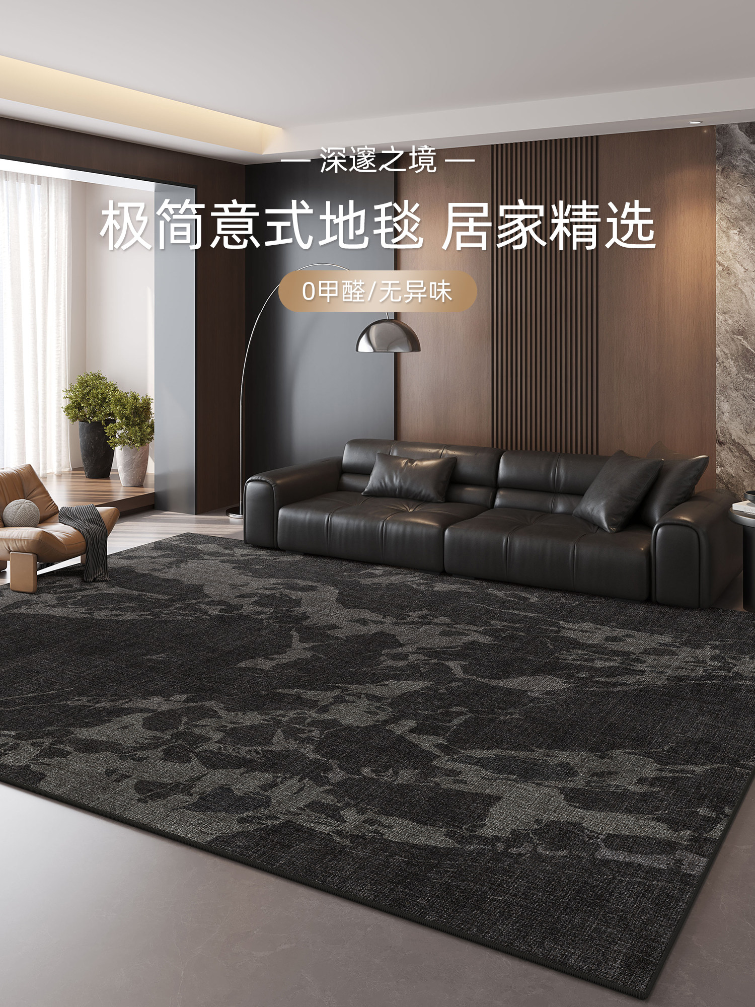 地毯客厅2025新款可洗可擦豪华高端咖啡桌地垫大面积全覆盖商用隔
