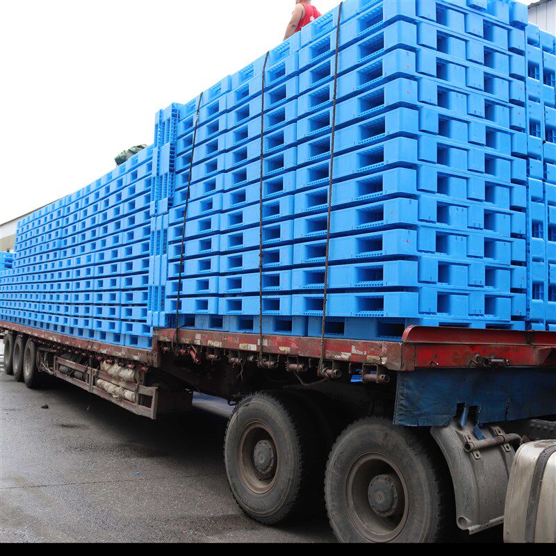 重型川字塑料托盘叉车仓库加厚货架地堆防潮网格T垫板栈板货物托