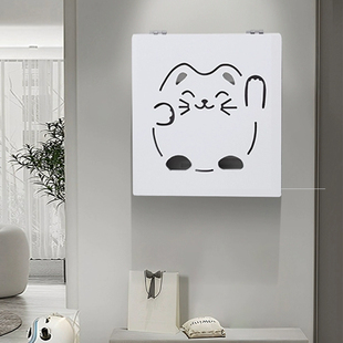 家用电表箱c遮盖装饰画遮丑神器电闸配电箱竖版2023新款挂画免打