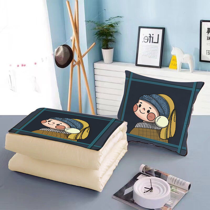 抱枕被子二合一两用车q用沙发办公室空调午休靠枕床头靠背汽车腰,居家布艺,抱枕被,淘宝优惠券,粉丝福利购,淘宝优惠卷