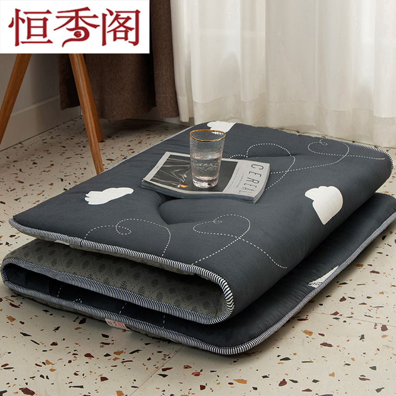 床垫学生宿舍单人0.9m软垫被褥子C加厚上下铺可折叠垫子家用1.2米