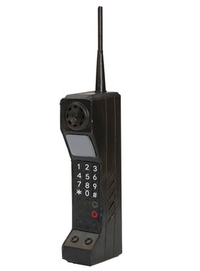 复古怀旧大哥大手机模型仿真舞台F表演橱窗摆件中国风古装道具