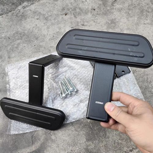 台铃k10后脚g踏加装踏板无损安装加宽后搁脚直上k10电动车后踏板