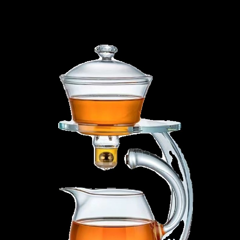 玻璃功夫茶壶套装家用q高档懒人泡茶神器功夫茶杯半全自动茶具套