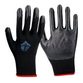 手套劳保耐磨工作浸胶q防滑工地防水带胶胶皮丁晴薄款 橡胶工业干