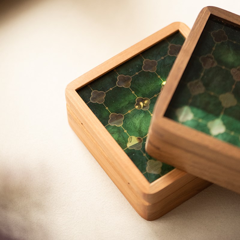 金条专用b收纳盒工行10g20g黄金攒金盒金豆纪念银币收藏盒礼品木