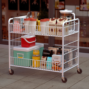 夜市地摊出摊专用手推小吃车花车商用架子冰粉摆摊小推车可折叠桌