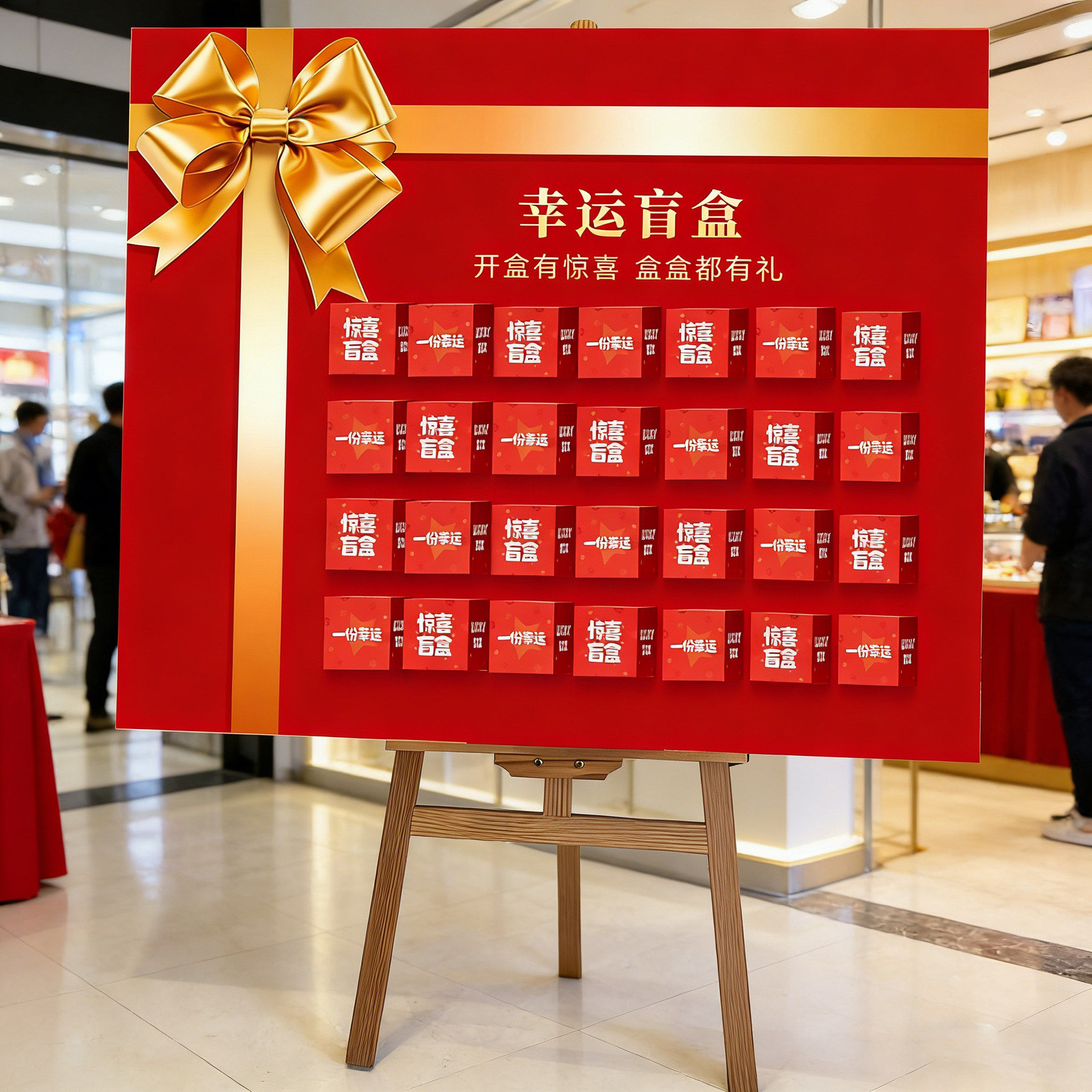 盲盒抽奖墙周年庆红包氛围布置道具惊喜新款高档活动引流KT板定制,节庆用品/礼品,装扮布置套餐,淘宝优惠券,粉丝福利购,淘宝优惠卷