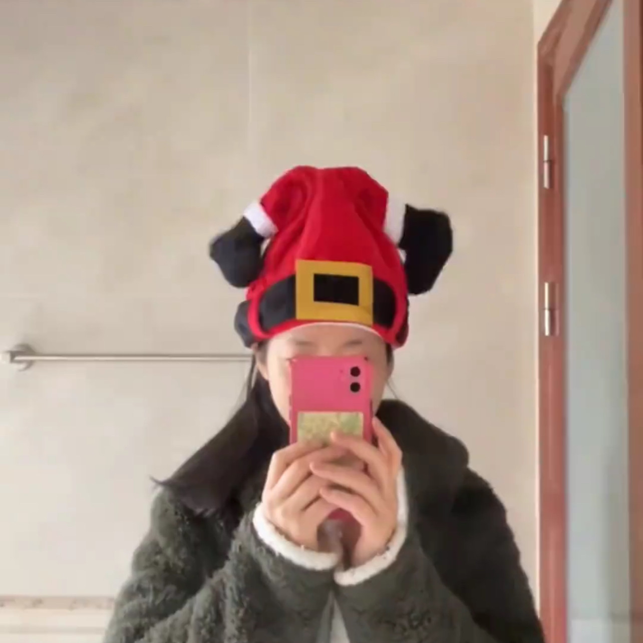 圣诞节帽子创意搞怪新款2025圣诞帽儿童玩具小礼品活动氛围装饰品