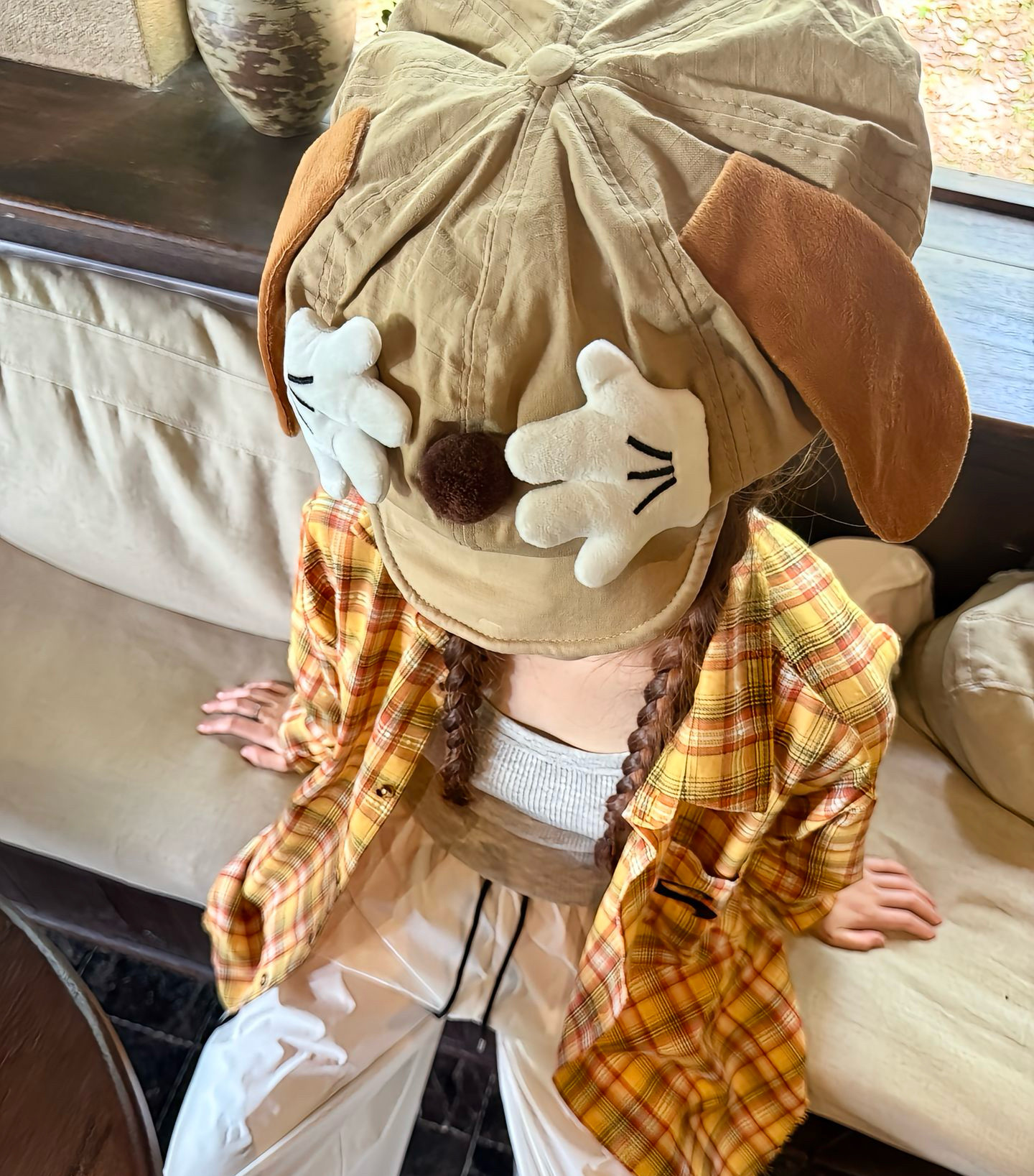 复古不规则新款八角帽女夏季彩色毛毡纽扣画家帽子云朵贝雷帽