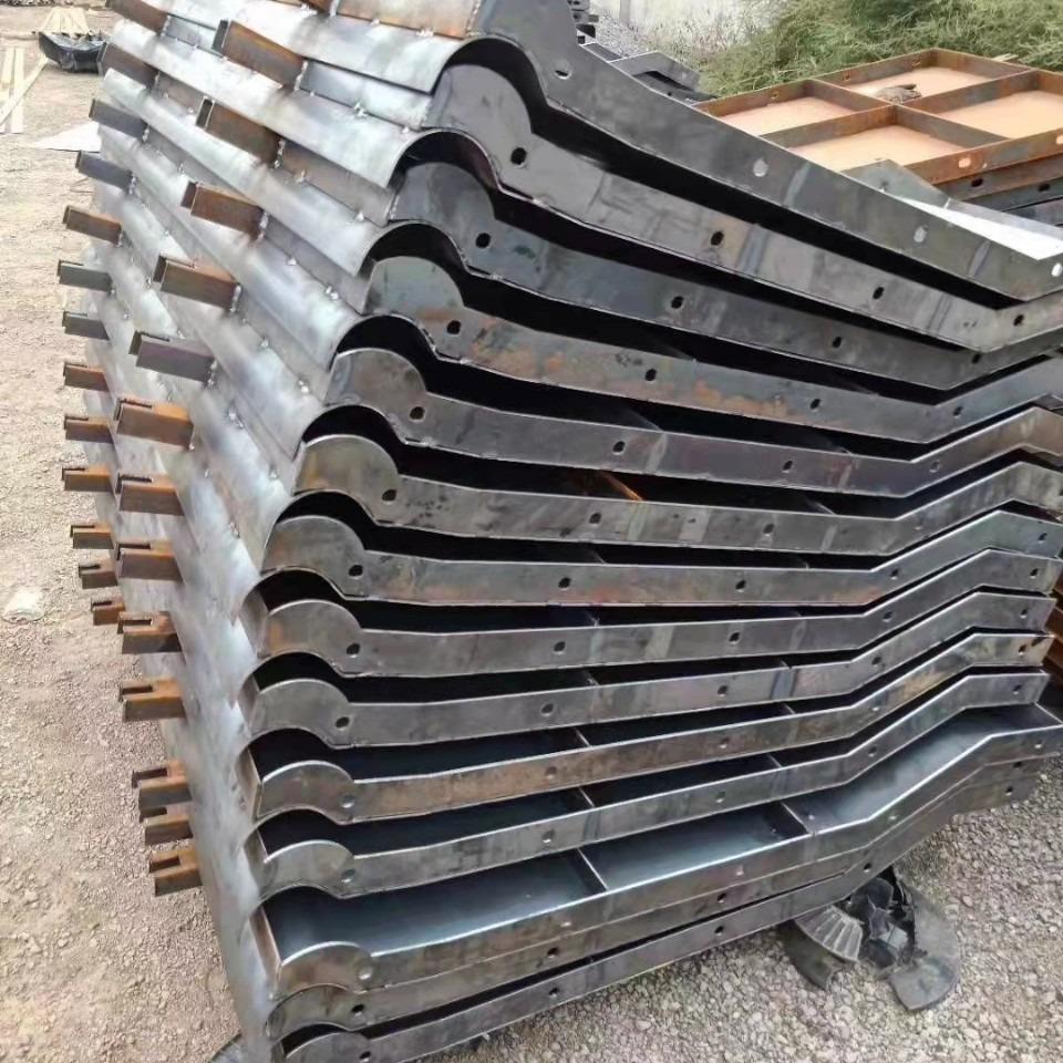 桥梁公路防撞墙模板 公路道路防撞墙模具 混凝土防撞墙模具