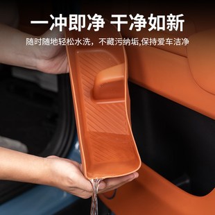 理想L9 L7车门储物盒垫门槽垫水杯收纳盒硅胶U汽车用品神器配