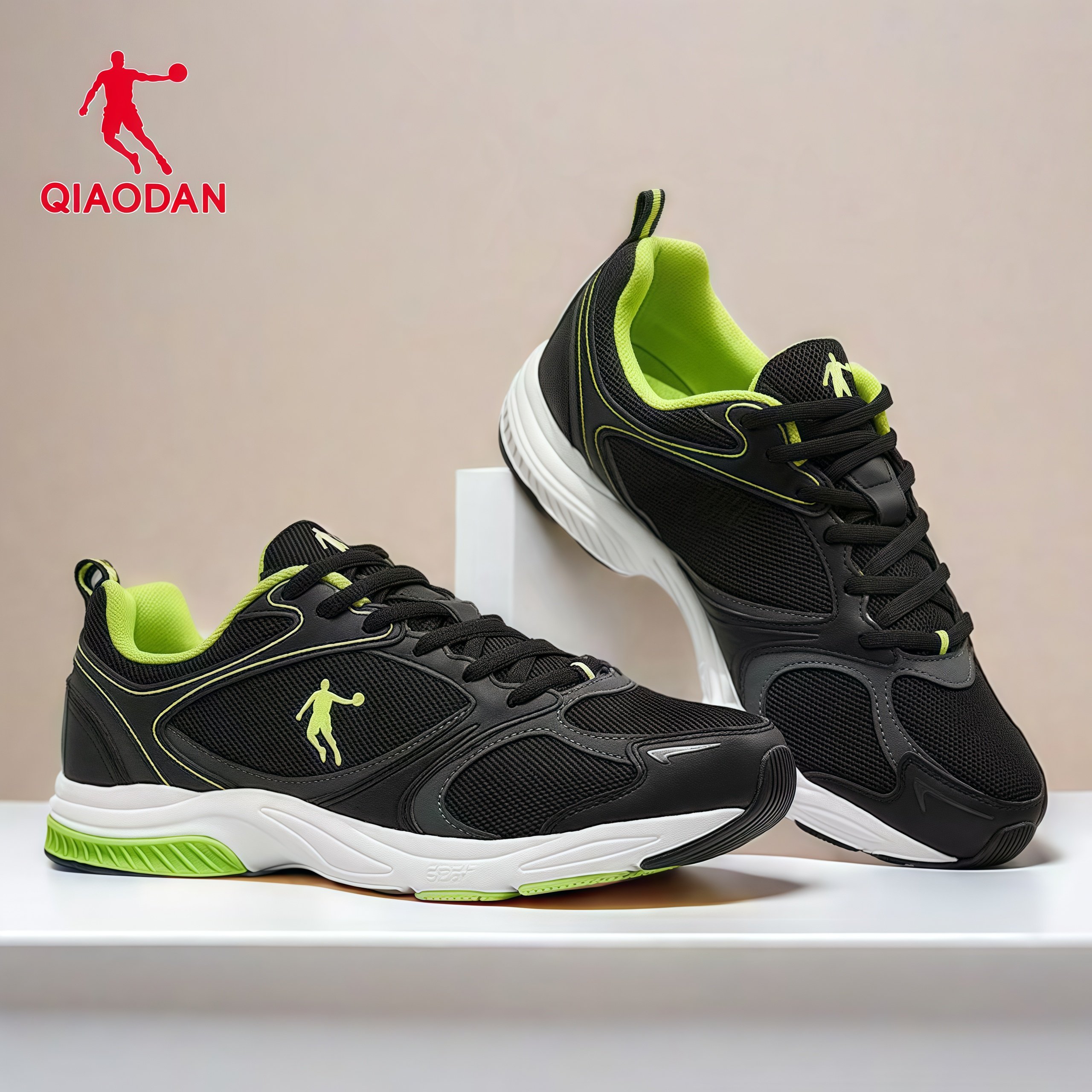 乔丹男鞋2026夏季新款减震防滑耐磨运动鞋软底轻便透气男士跑步鞋