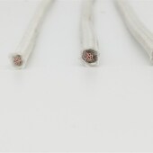 10平方500度裸铜耐火线 国标云母耐高温i编织电线1.5