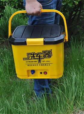 25L升车载12V洗车p器电动高压家用便携式多功能刷车水泵空调清洗