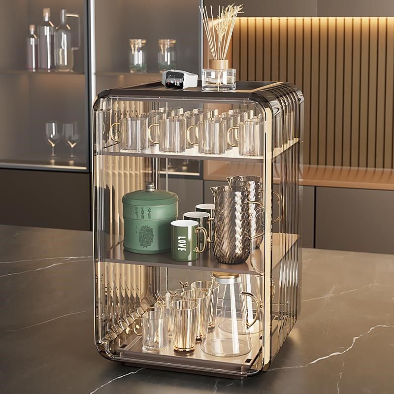 防尘杯子收纳置物架茶具茶杯架z咖啡杯马克杯收纳盒水杯透明储物,厨房/烹饪用具,碗架,淘宝优惠券,粉丝福利购,淘宝优惠卷