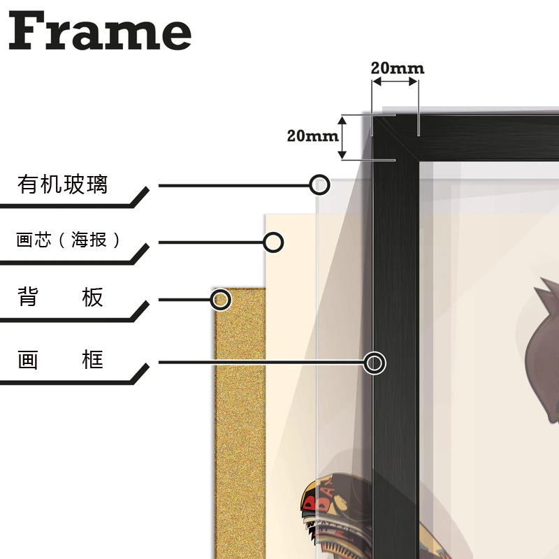 装饰有框画挂画j墙壁画客厅卧室怀旧复古酒吧咖啡馆西餐厅猫图片