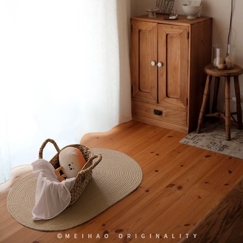 日式insc葫芦草手工编织收纳筐手提椭圆置物篮桌面玄关茶几储物框