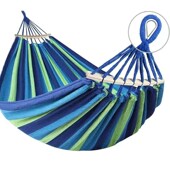 户外防侧翻吊床双人加厚帆布大人C摇床野外露营儿童荡秋千悠悠吊