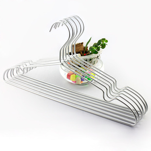 防滑铝制衣架子 干湿两用t阳台洗晒晾衣撑 衣橱收纳整理无痕衣架