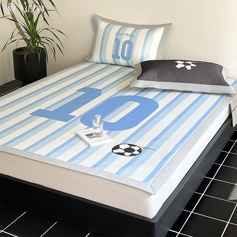 A类抗菌ins风冰丝凉席空调席可折叠新F款透气裸睡可机洗1.2m床笠,床上用品,冰丝席,淘宝优惠券,粉丝福利购,淘宝优惠卷