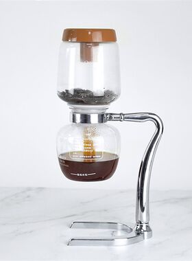 虹吸式咖啡壶光波炉电加热玻璃家用H配件手动机小型煮套装器具