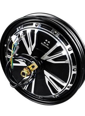 电动车16寸满盘10寸电摩q电机1000W1200W碟刹60V72V轮毂大功率升