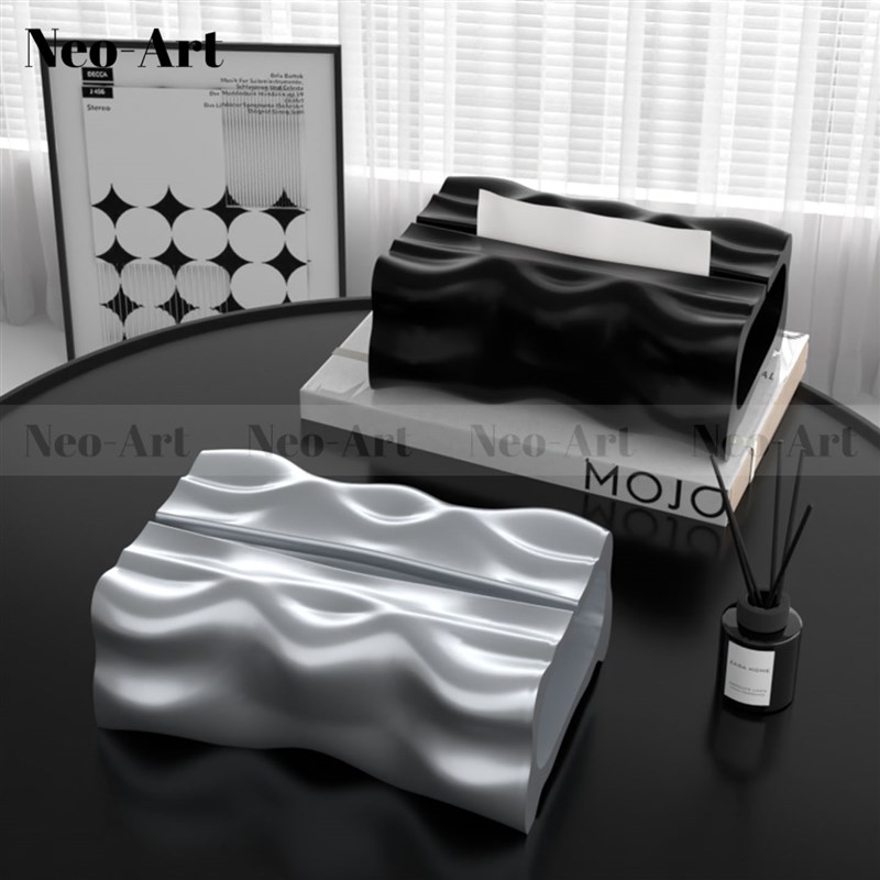 轻奢高级感纸巾盒桌o面客厅高档纸盒家用设计感黑色抽纸盒纸抽盒