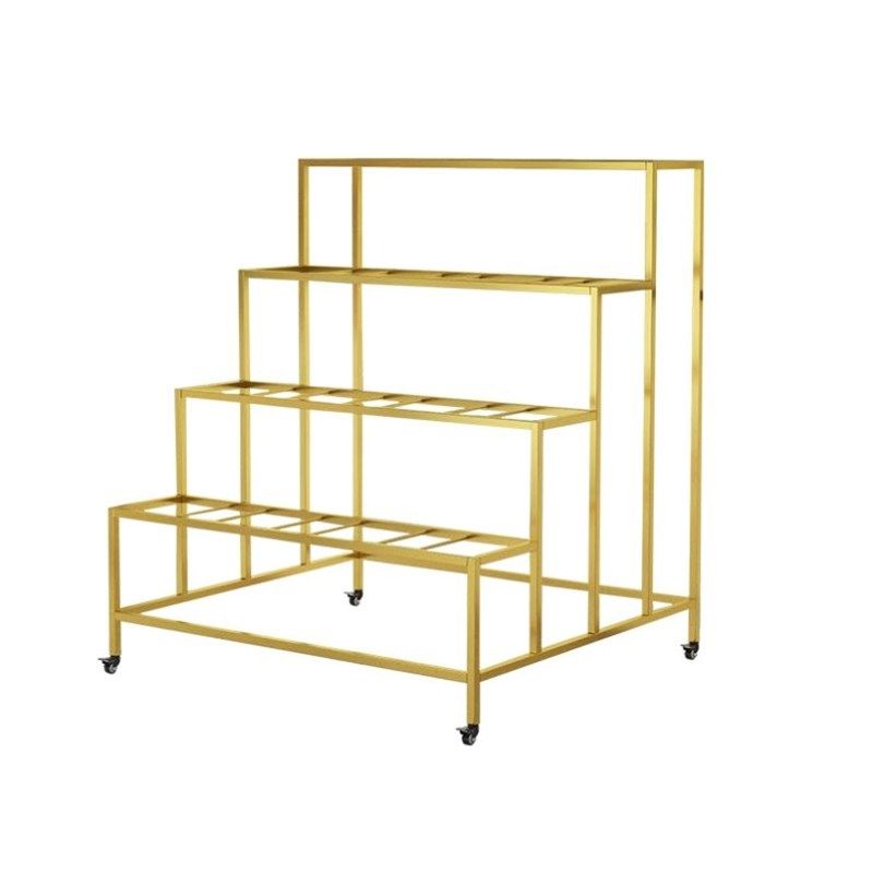 轻奢铁艺多层花店花架可移动阶梯式鲜花J桶收纳架展示架花卉置物,鲜花速递/花卉仿真/绿植园艺,花架,淘宝优惠券,粉丝福利购,淘宝优惠卷