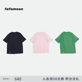 fafamoon设计师品牌 T恤三色套组配套包袋 女士短袖 2025夏季 新品