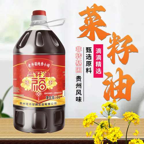 走亲访友过年送老外婆纯香菜油
