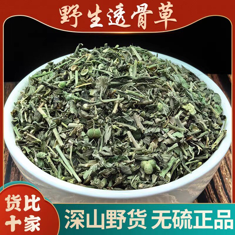 透骨草中药材500克 野生可磨透骨草粉中药珍珠透骨草搭伸筋草泡脚