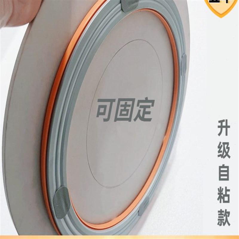 旋转轴承防滑大理石转圈餐桌转盘底座圆桌转用偏芯岩转玻璃防耐板