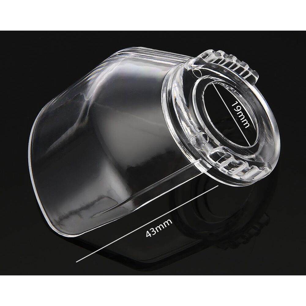 电磨专用防护罩 小电磨机透明罩 玉石雕刻机保护罩防尘罩安全防护