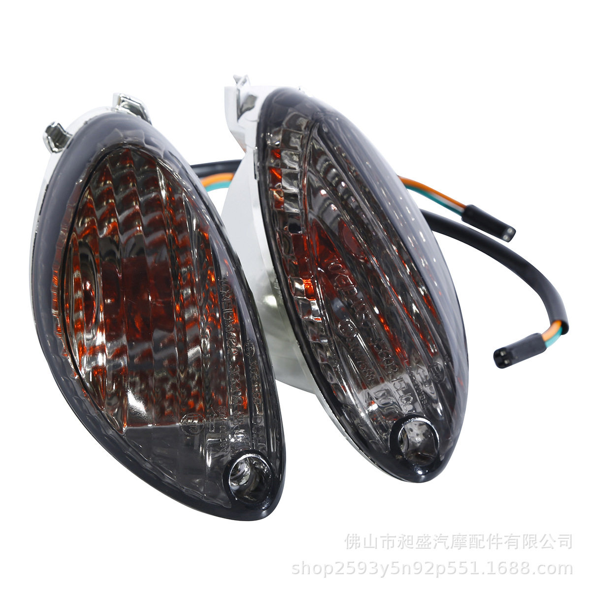 适用于铃木隼GSX1300R 2008-2020年摩托车后转向灯带灯泡配件总成