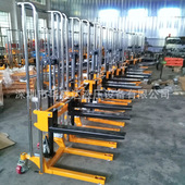 400KG轻型堆高车 迷你型液压升降轻型叉车 轻型升高机