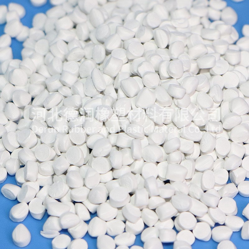 PE吹膜注塑白色母粒 吹膜色母乳白母粒分散好色母料