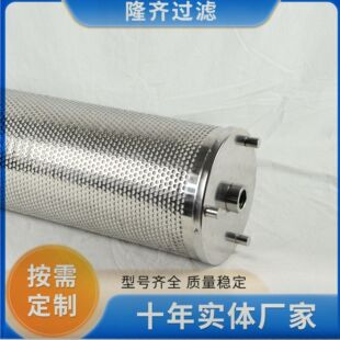 隆齐不锈钢组件精品滤芯 EH油滤油机滤 80再生脱水抗燃油滤芯