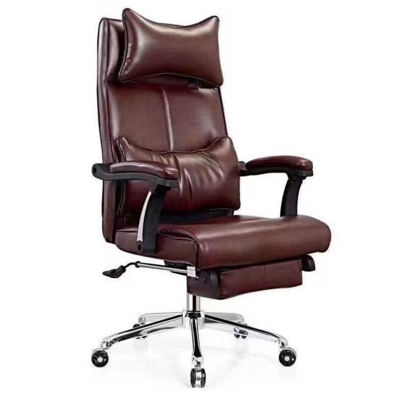 人体工学办公椅护腰舒久坐可躺适椅午睡带脚踏职员椅家用电脑网椅