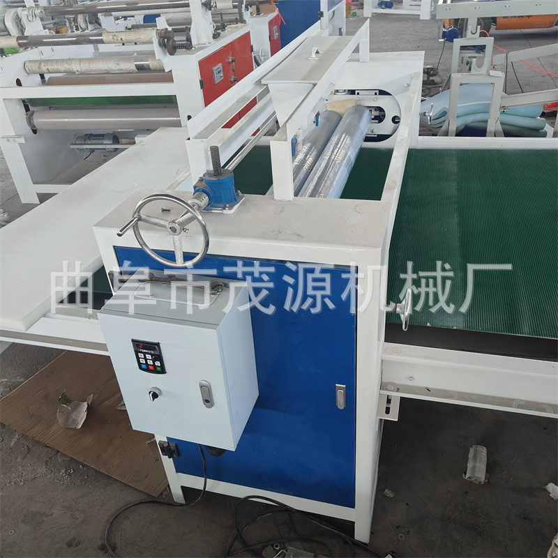 海绵橡胶垫子过胶机冷胶白?