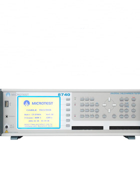 益和线材测试仪8740N/NA/FA线材导通阻抗 元件测试 安规检测