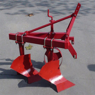 批量销售 农用菜园 小型手扶自走式耕地犁 双铧犁 松土开沟犁