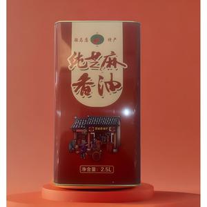 河南驻马店特产芝麻香油调味火锅香油农家纯正芝麻油小磨香油