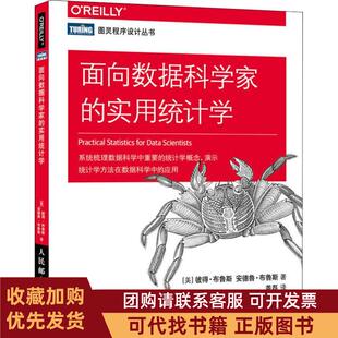 正版图书 面向数据科学家的实用统计学彼得布鲁斯人民邮电出版社
